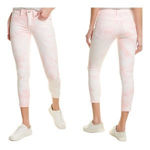 Lucky Brand Tie Dye Pink White Women’s Crop Skinny Jeans Size 10 NWT